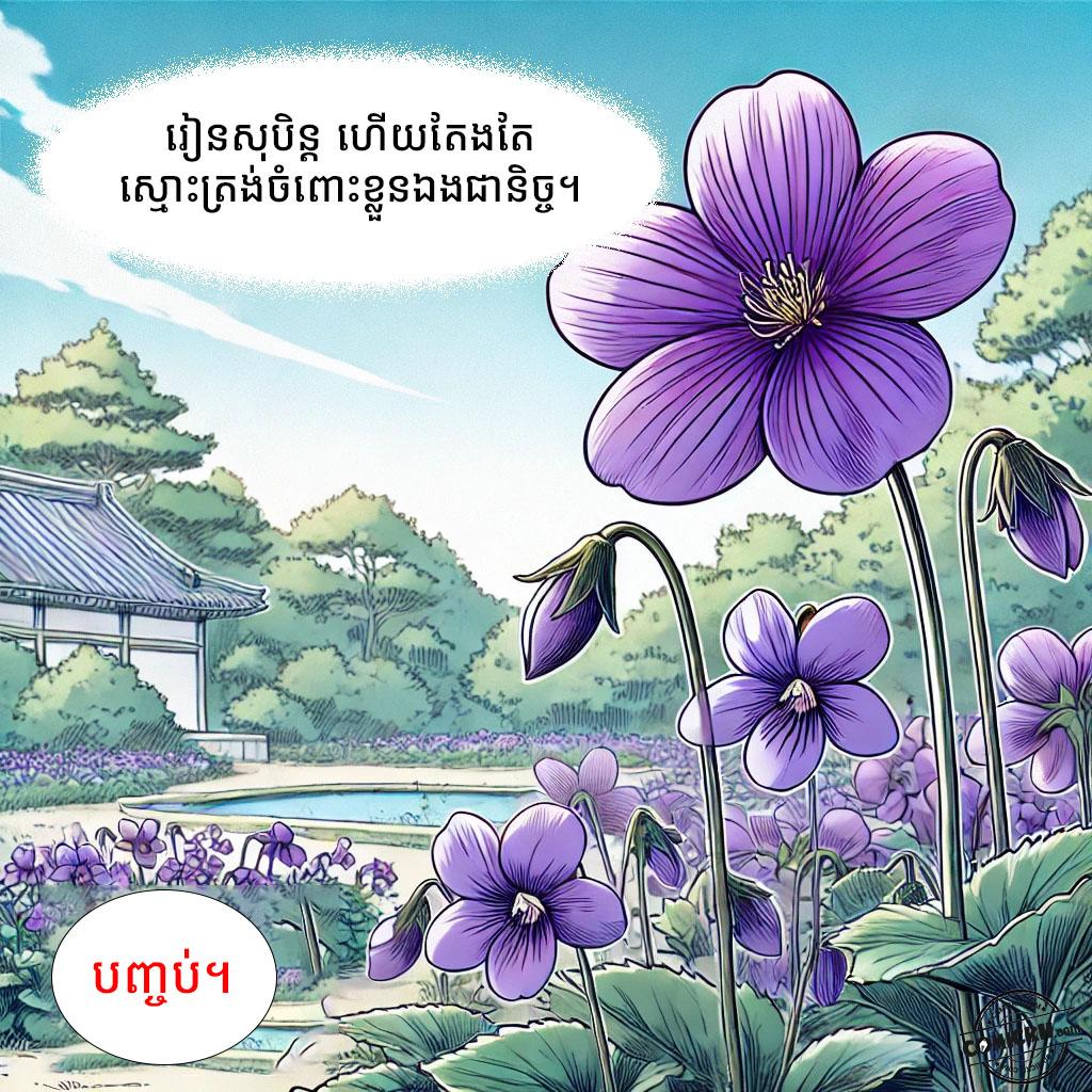 បំណងប្រាថ្នារបស់វីយ៉ូឡែត: Oneshot